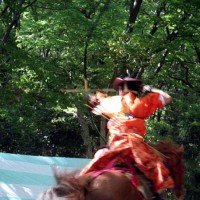 葵祭の前儀　流鏑馬神事