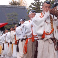 聖徳太子御火焚祭 広隆寺 聖徳太子　秦河勝