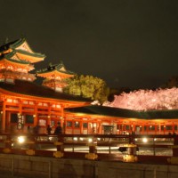 平安神宮 紅しだれコンサート