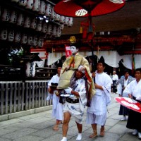 祇園祭 生稚児結納の儀 八坂神社