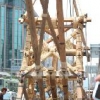 祇園祭　鉾建て