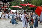 生き稚児にみる祇園祭
