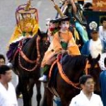 生き稚児にみる祇園祭