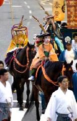 生き稚児にみる祇園祭