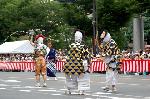 祇園祭 生稚児結納の儀　山鉾巡行 : 棒振り踊り