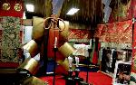 祇園祭　山鉾のほんとの巡行 : 大船鉾の居祭りで飾られる懸想品
