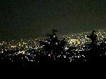 愛宕山　千日詣を思う : 京都市内の夜景