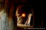 京のお伊勢さん　日向大神宮 : 洞窟内に戸隠神社が祀られている