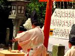 料理の神のまつり　/　吉田神社　山蔭祭 : 式包丁の奉納