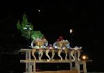 十五夜　お月見　月見団子 : 日本三大名月鑑賞地大覚寺「観月の夕べ」のお供え