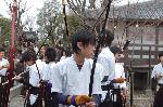 三十三間堂の通し矢・やなぎのお加持