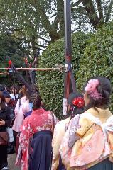 三十三間堂の通し矢・やなぎのお加持