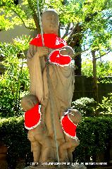 春の六斎念仏 : 地蔵菩薩像