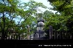 秀吉が京都に残したもの : 最後の三段から見る五輪石塔　あと三歩
