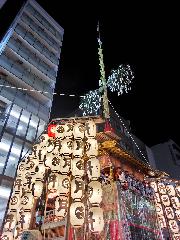 京都街角風景 : 岸本 重一 さん　菊水鉾　宵宮