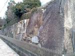 京都の大仏 : 今も残る方広寺の石垣